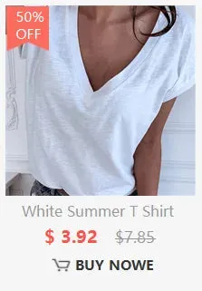 2024 Short T-Shirts Summer Women's Short Sleeve Round Neck Casual Blouse Shirts Solid Color Tops  Black / White