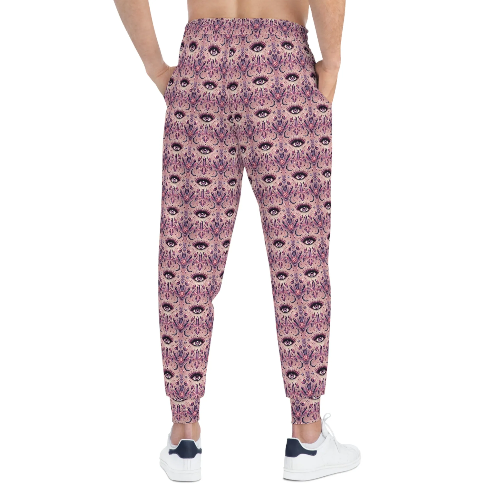 All Seeing Eyelash Womens Athletic Jogger Sweatpants