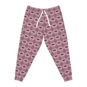 All Seeing Eyelash Womens Athletic Jogger Sweatpants