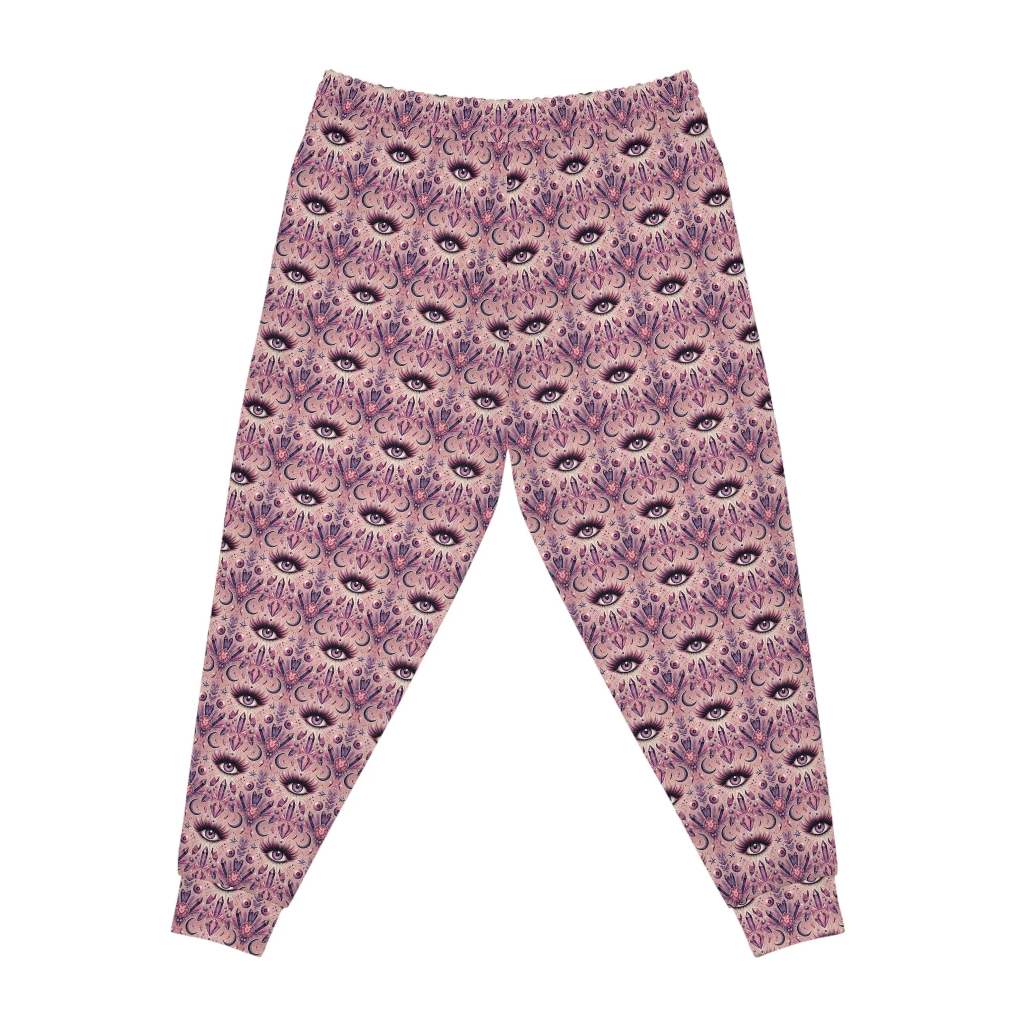 All Seeing Eyelash Womens Athletic Jogger Sweatpants