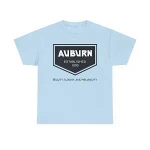 Auburn Established 1900 Beauty Luxury Reliability Vintage Auto T-shirt