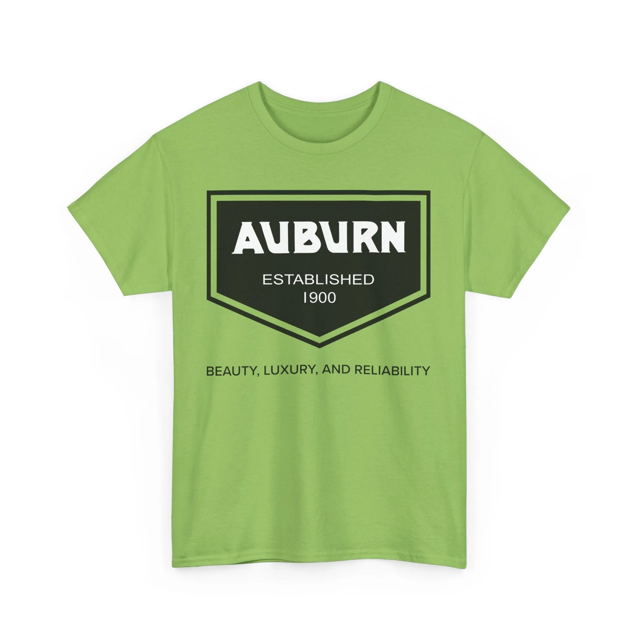 Auburn Established 1900 Beauty Luxury Reliability Vintage Auto T-shirt