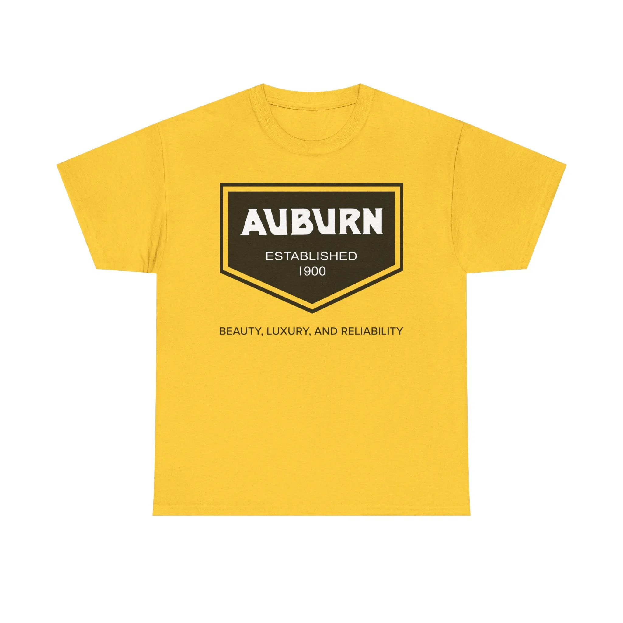 Auburn Established 1900 Beauty Luxury Reliability Vintage Auto T-shirt