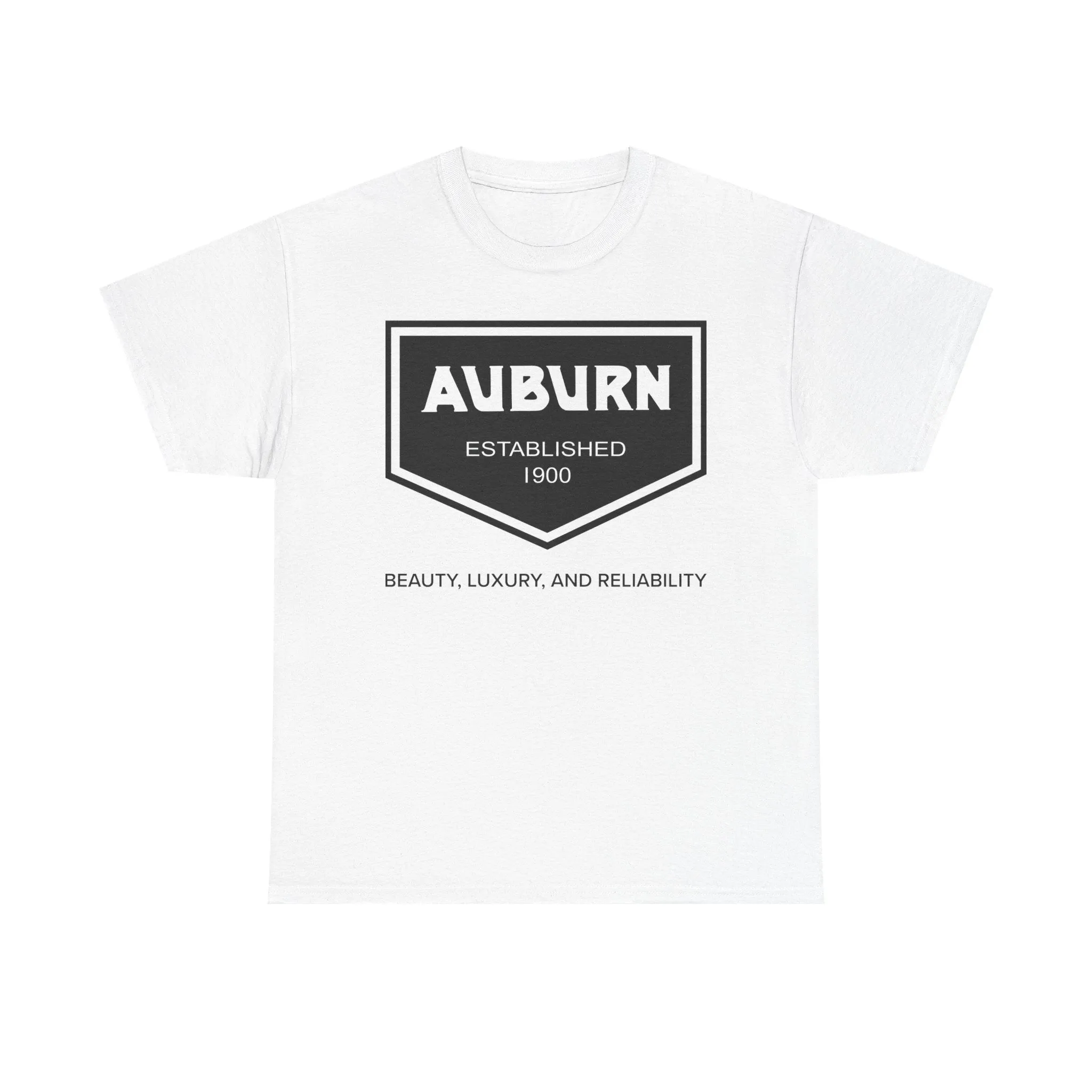 Auburn Established 1900 Beauty Luxury Reliability Vintage Auto T-shirt