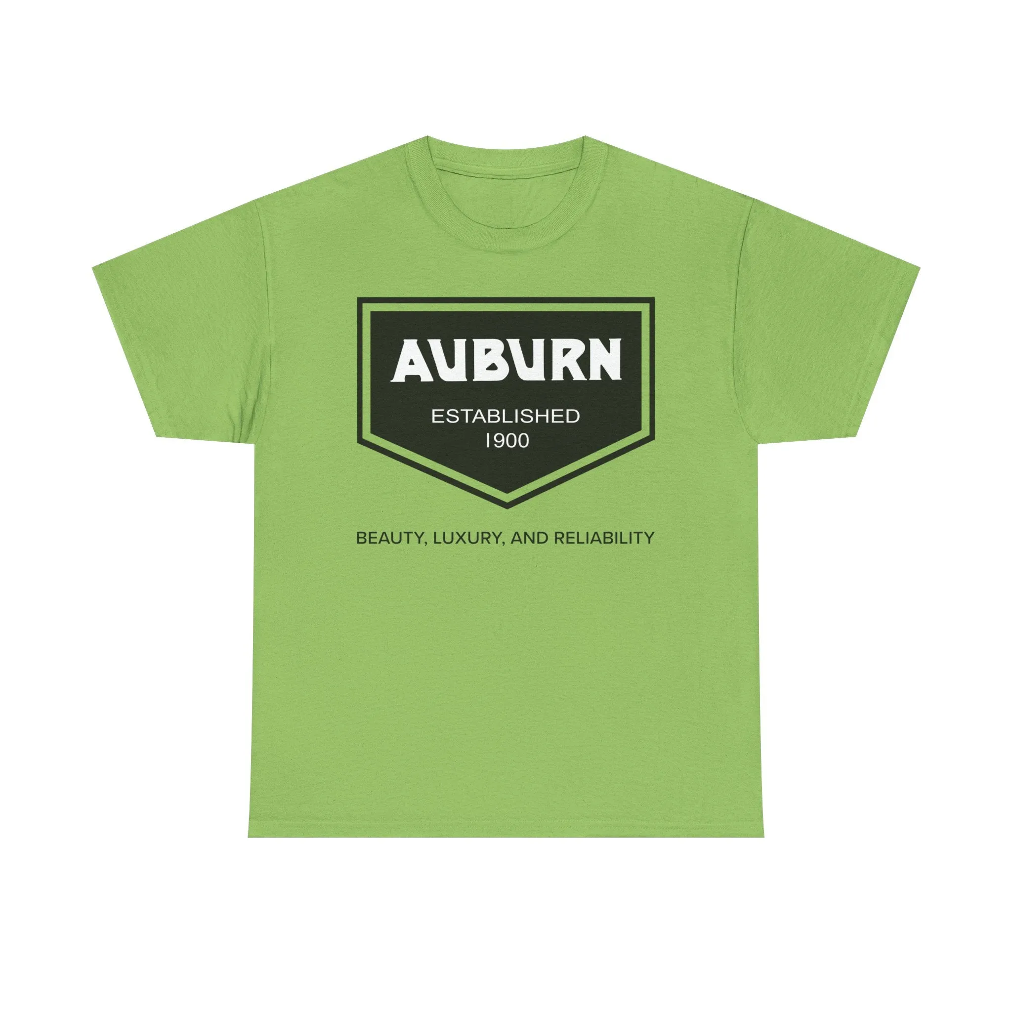Auburn Established 1900 Beauty Luxury Reliability Vintage Auto T-shirt