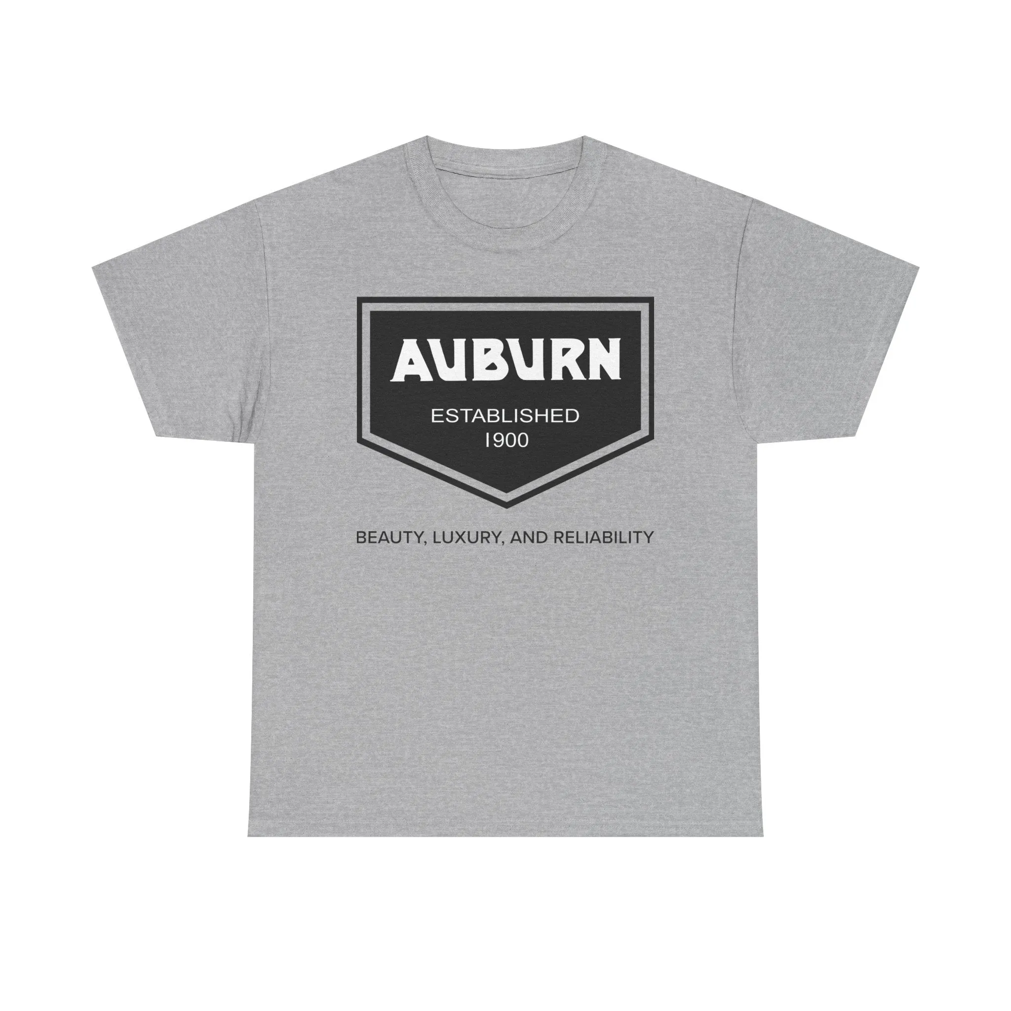 Auburn Established 1900 Beauty Luxury Reliability Vintage Auto T-shirt