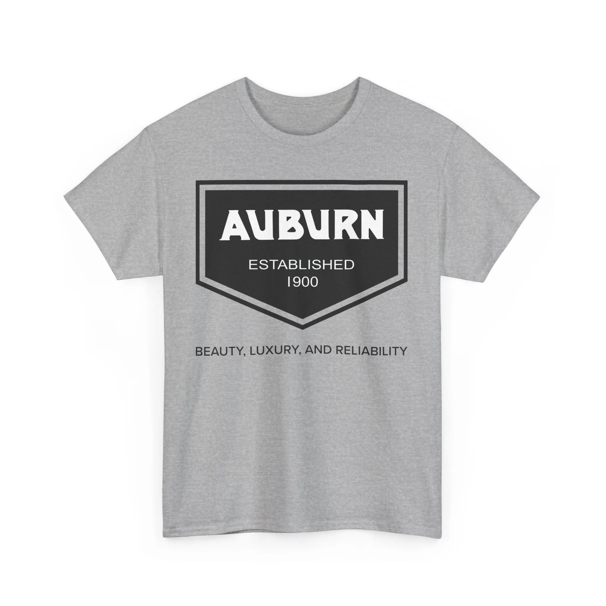 Auburn Established 1900 Beauty Luxury Reliability Vintage Auto T-shirt