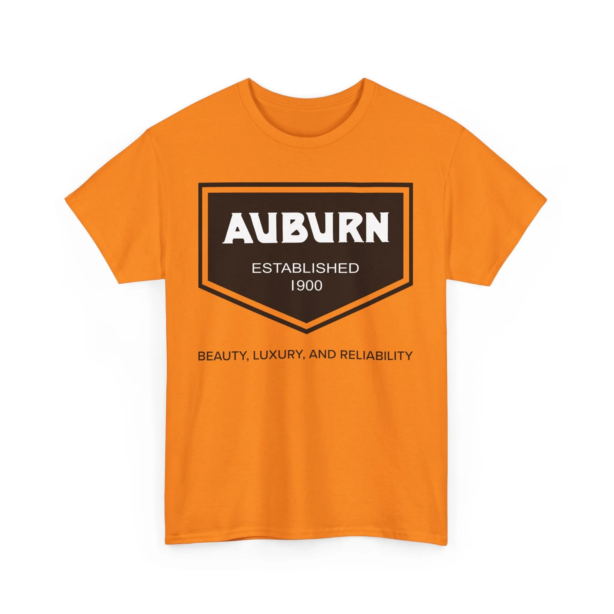 Auburn Established 1900 Beauty Luxury Reliability Vintage Auto T-shirt