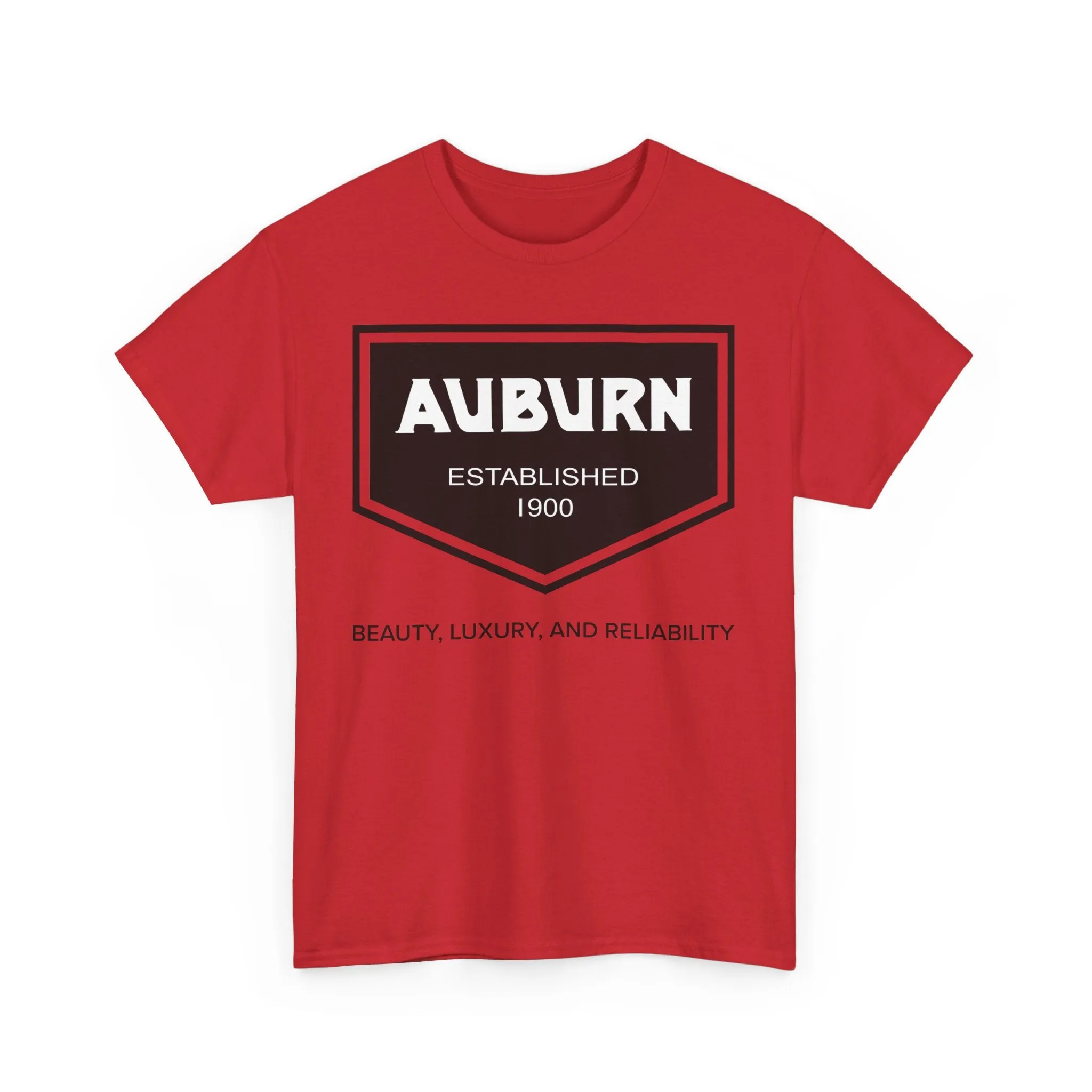 Auburn Established 1900 Beauty Luxury Reliability Vintage Auto T-shirt