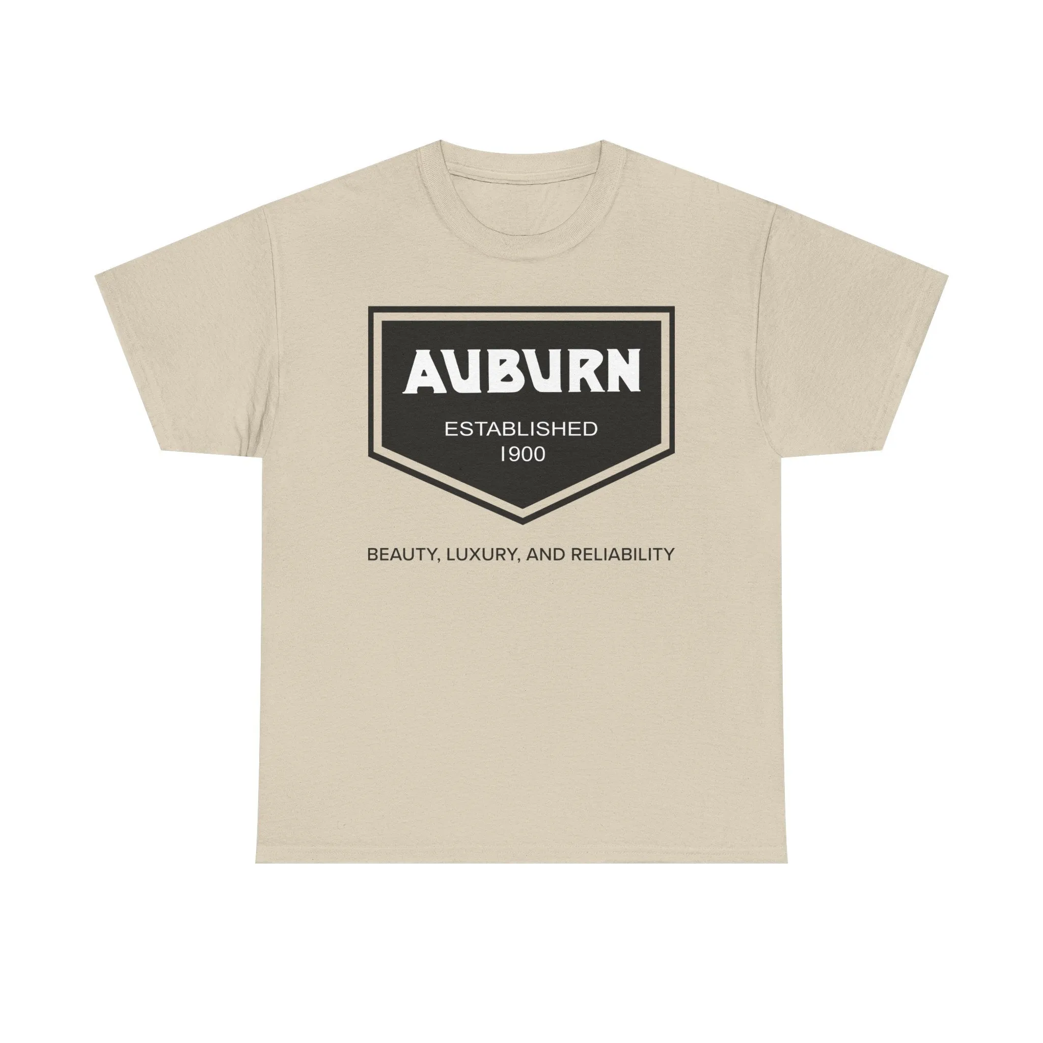 Auburn Established 1900 Beauty Luxury Reliability Vintage Auto T-shirt