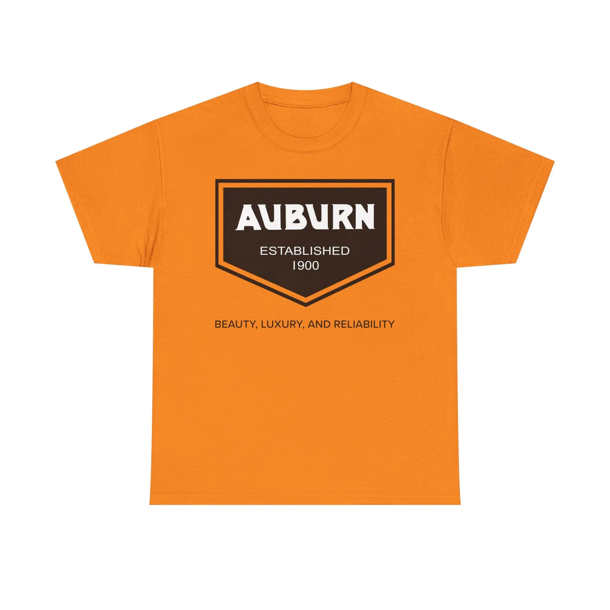 Auburn Established 1900 Beauty Luxury Reliability Vintage Auto T-shirt