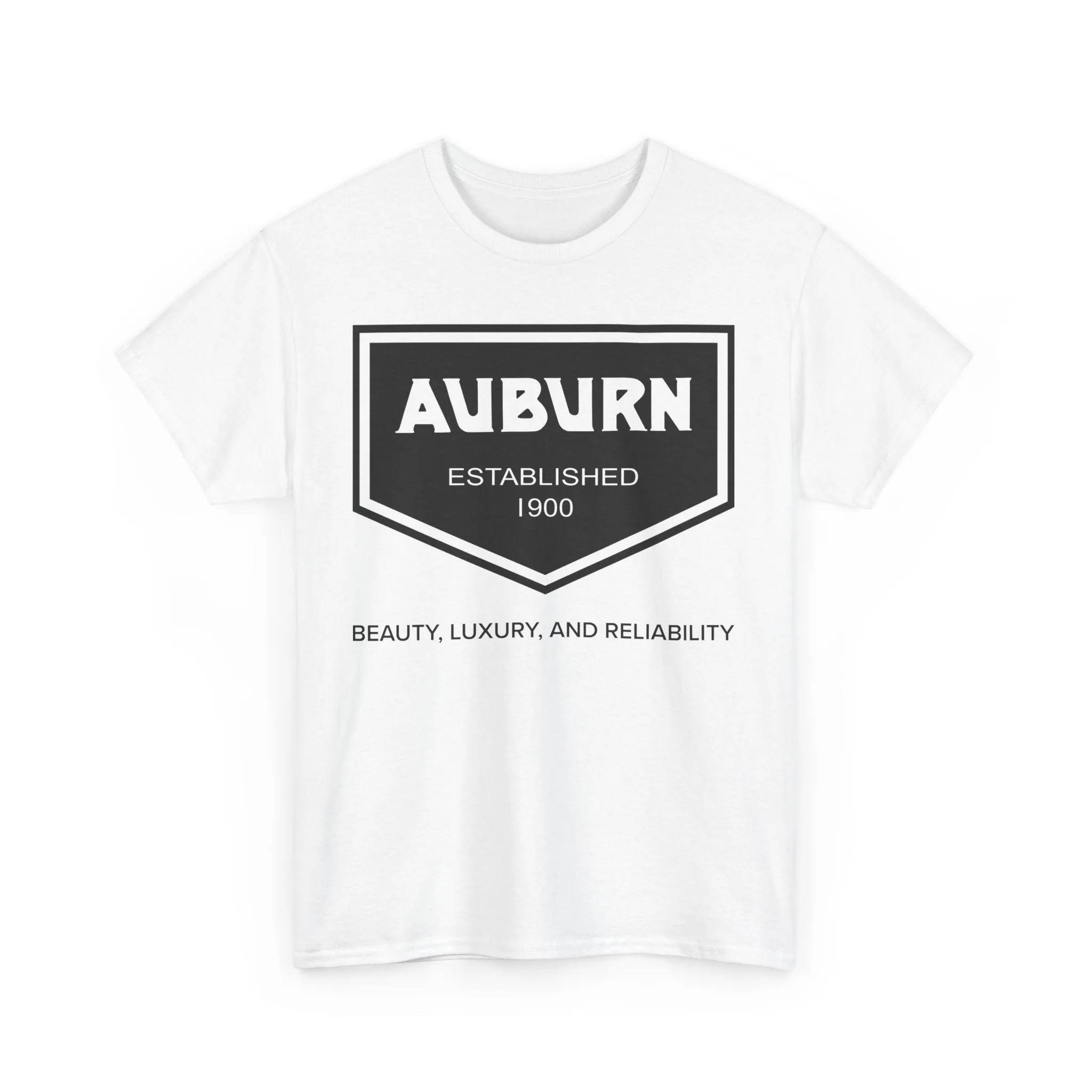 Auburn Established 1900 Beauty Luxury Reliability Vintage Auto T-shirt