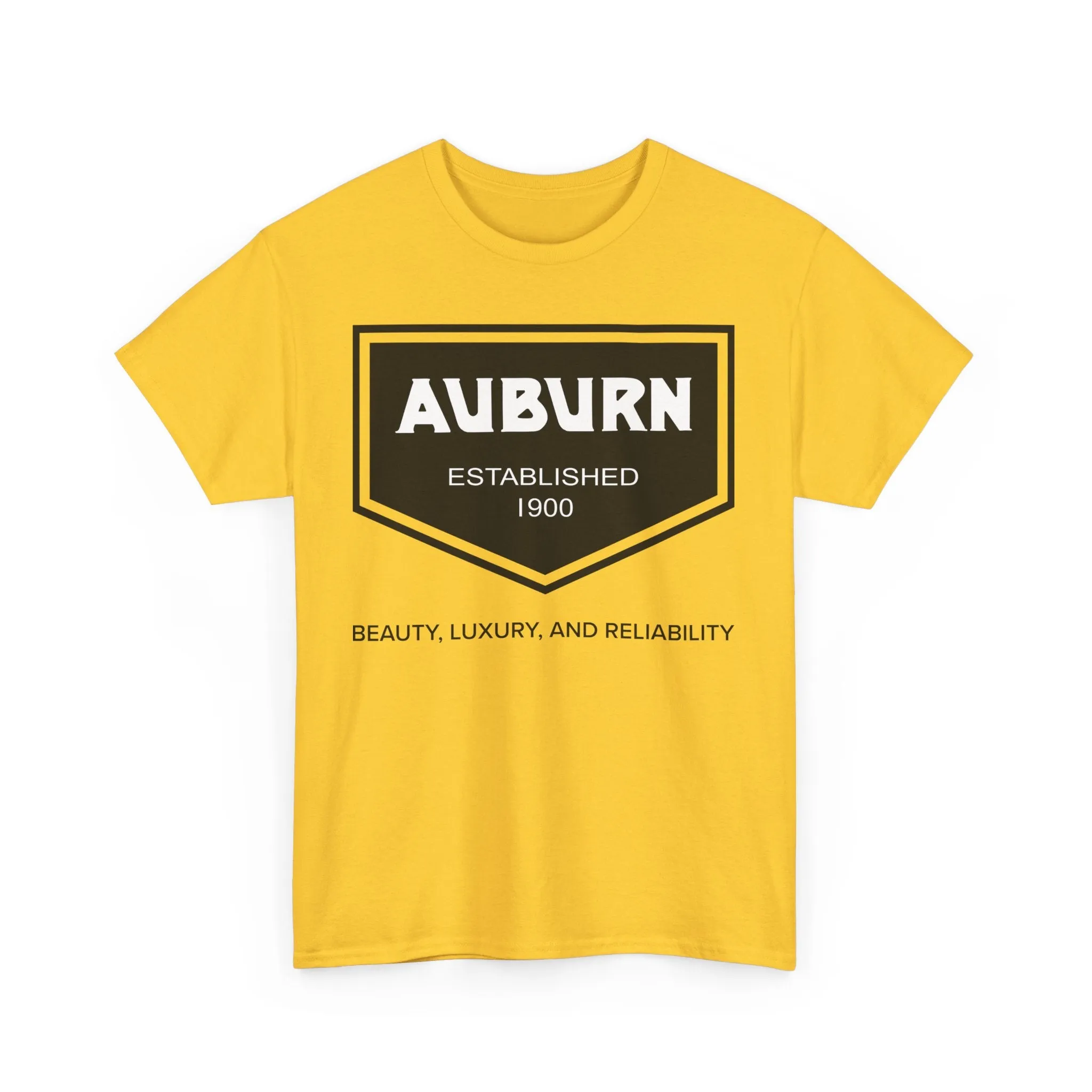Auburn Established 1900 Beauty Luxury Reliability Vintage Auto T-shirt
