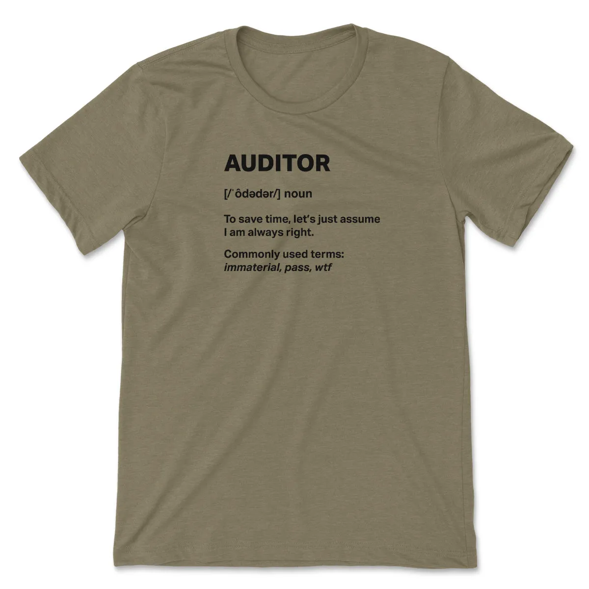 Auditor Tee