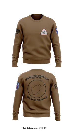 Banshee Troop, 3-71 Cav Store 1 Core Men's Crewneck Performance Sweatshirt - jN8LtY
