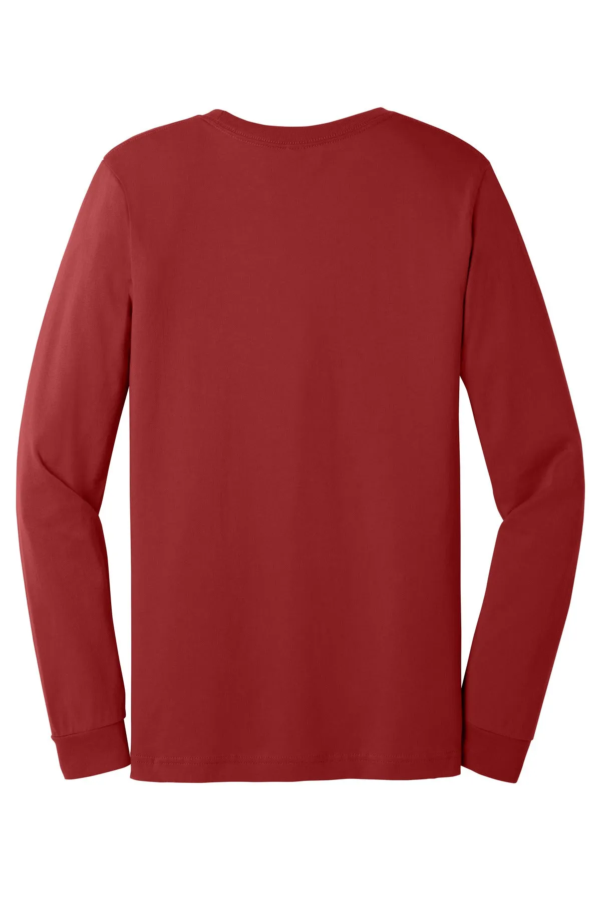 BELLA CANVAS  Unisex Jersey Long Sleeve Tee. BC3501 Canvas Red