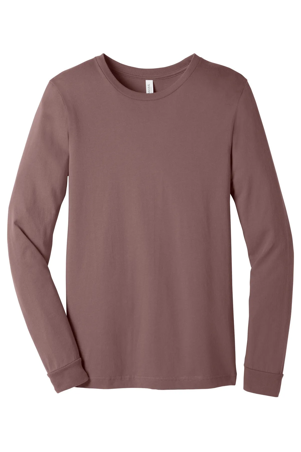 BELLA CANVAS  Unisex Jersey Long Sleeve Tee. BC3501 Mauve