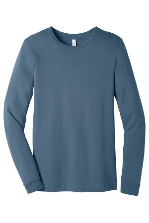 BELLA CANVAS  Unisex Jersey Long Sleeve Tee. BC3501 Steel Blue