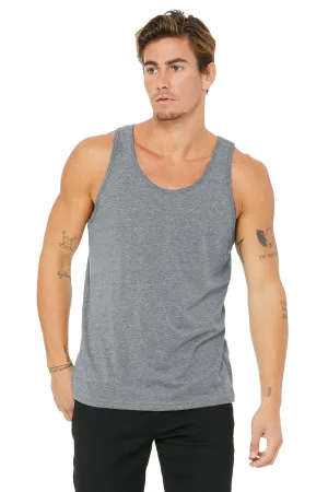 BELLA CANVAS  Unisex Jersey Tank. BC3480 Athletic Heather