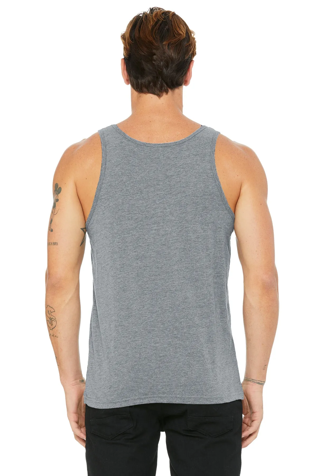 BELLA CANVAS  Unisex Jersey Tank. BC3480 Athletic Heather