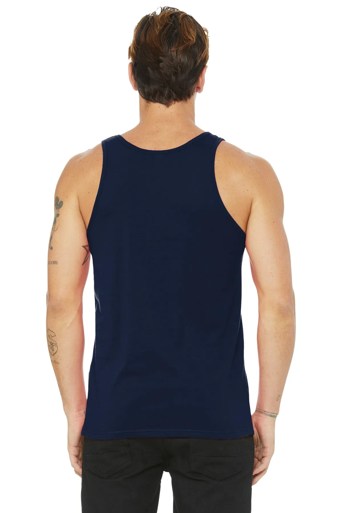 BELLA CANVAS  Unisex Jersey Tank. BC3480 Navy