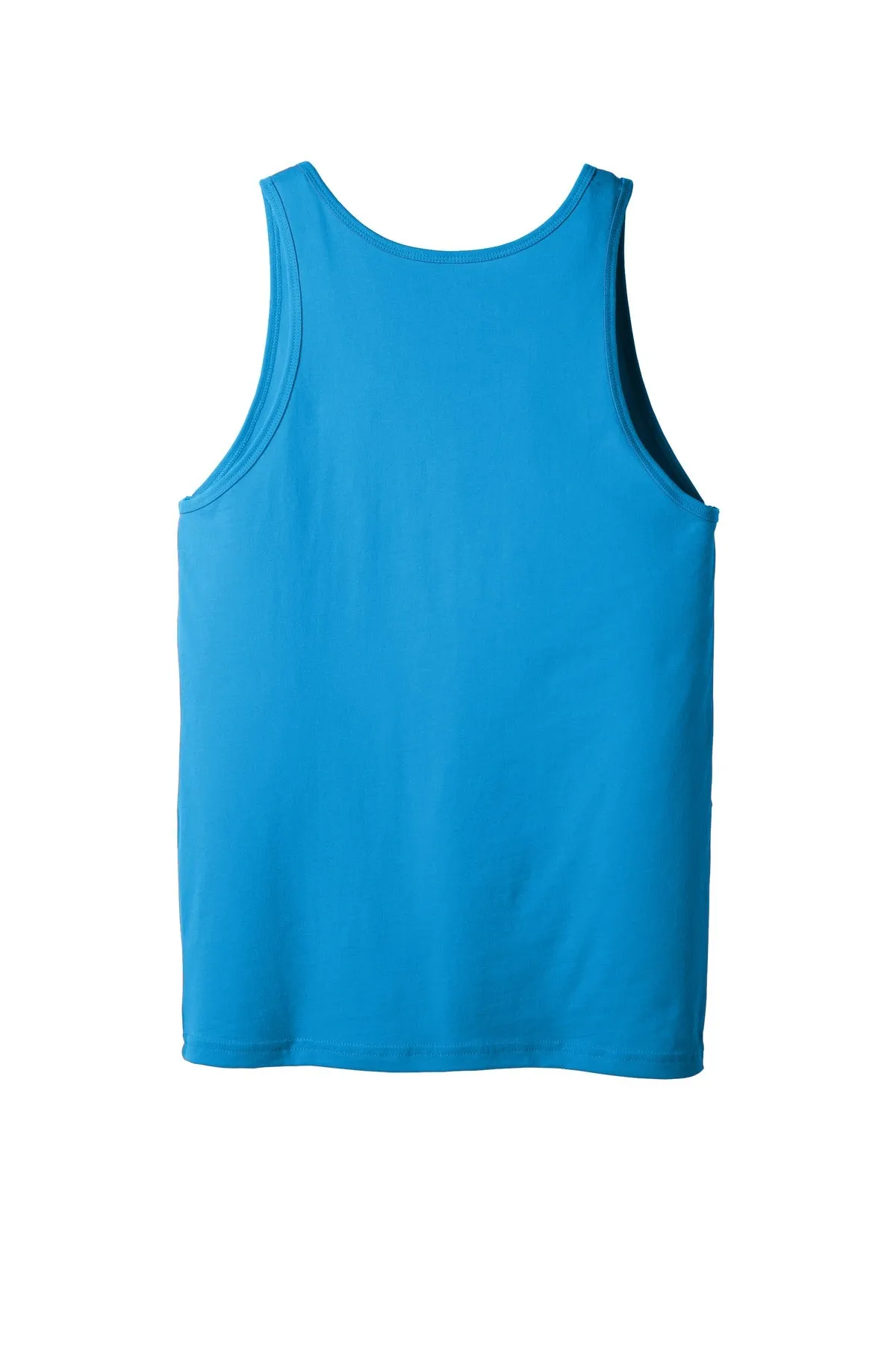 BELLA CANVAS  Unisex Jersey Tank. BC3480 Neon Blue