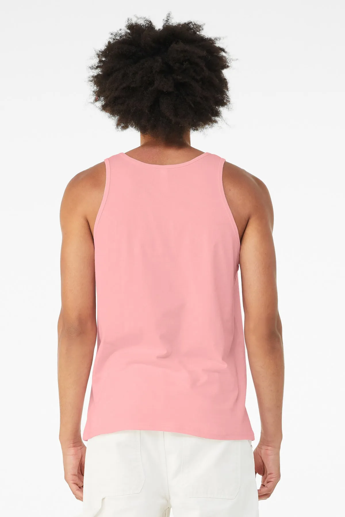BELLA CANVAS  Unisex Jersey Tank. BC3480 Pink
