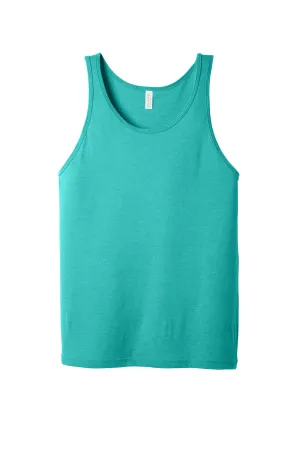 BELLA CANVAS  Unisex Jersey Tank. BC3480 Teal