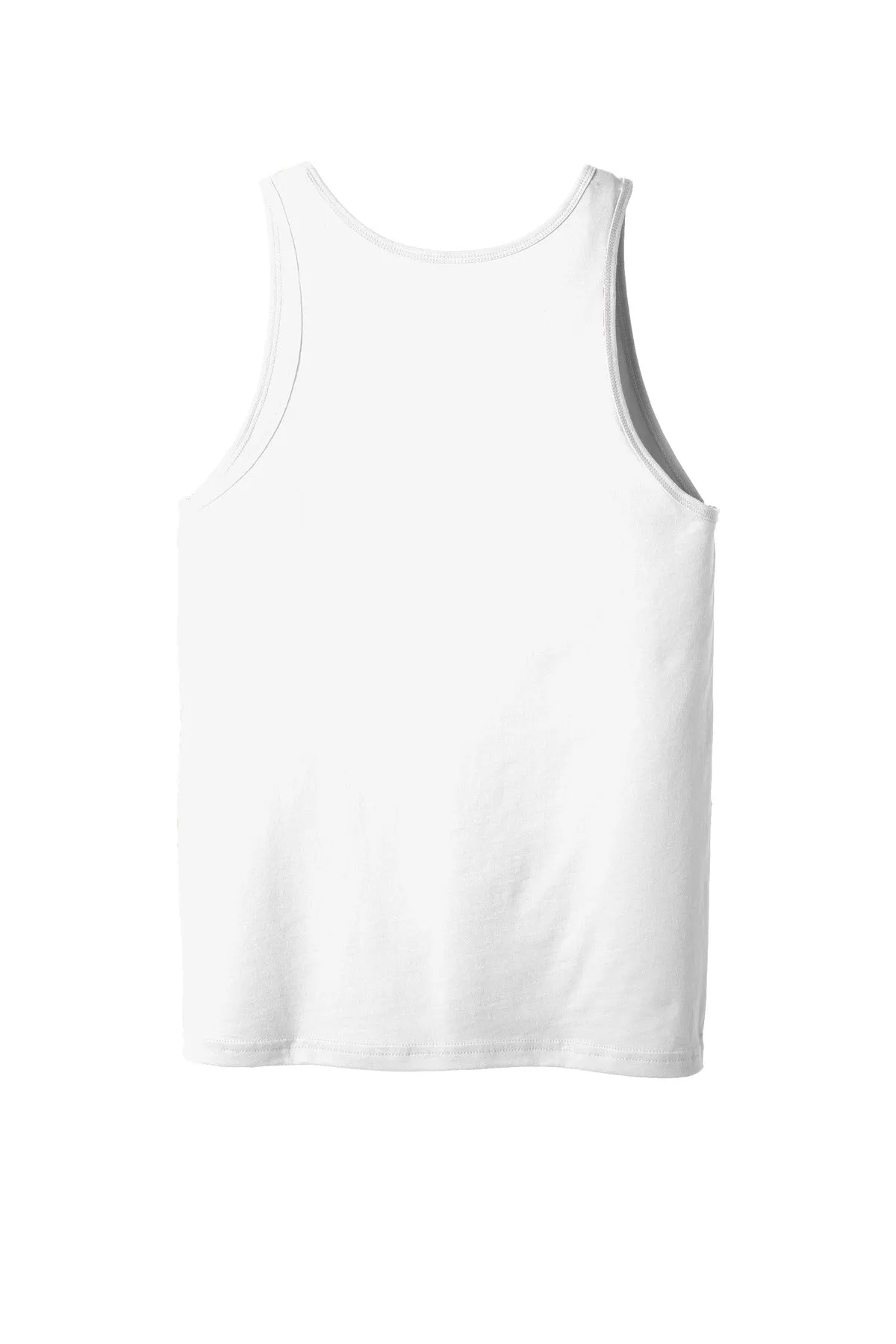 BELLA CANVAS  Unisex Jersey Tank. BC3480 White