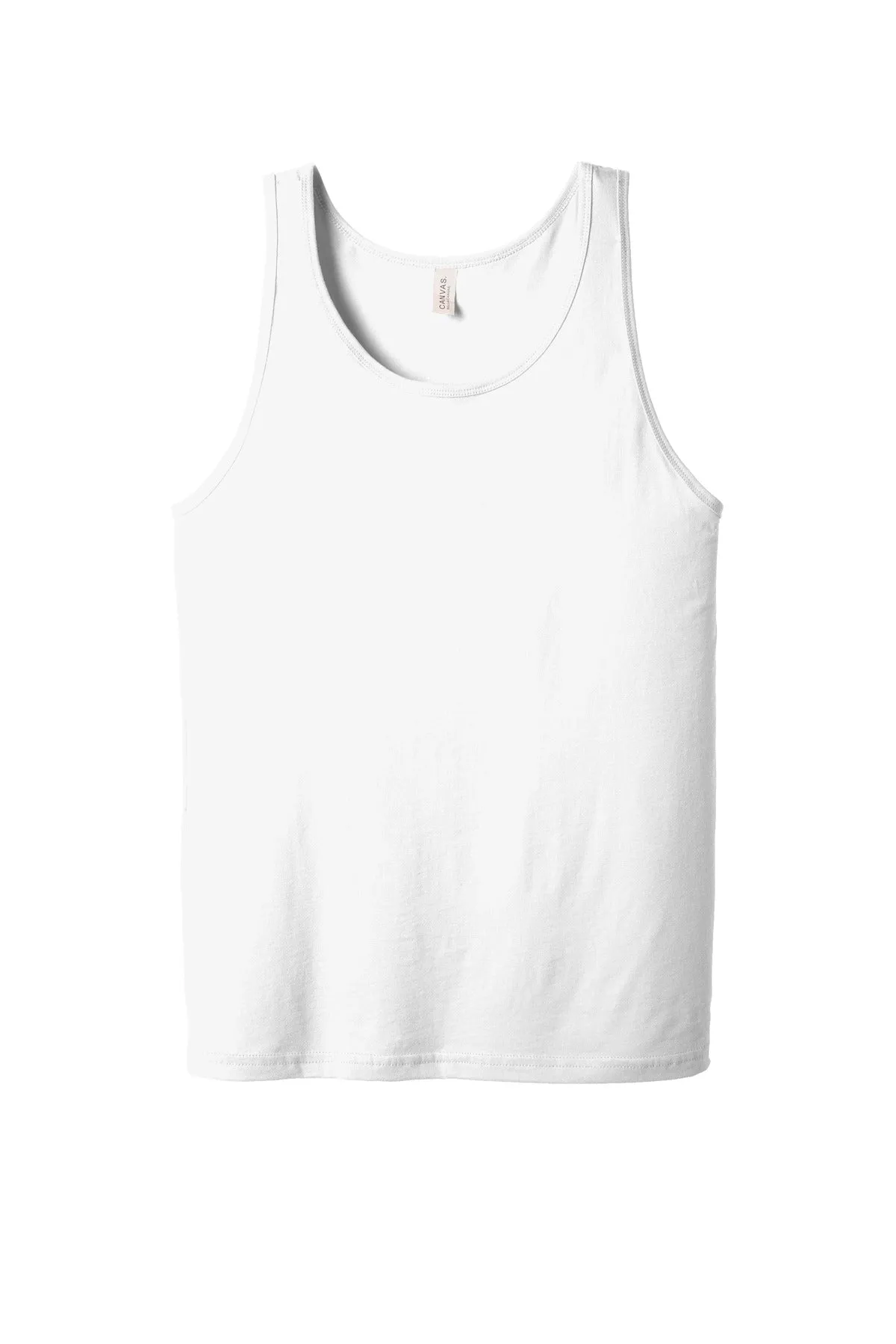 BELLA CANVAS  Unisex Jersey Tank. BC3480 White