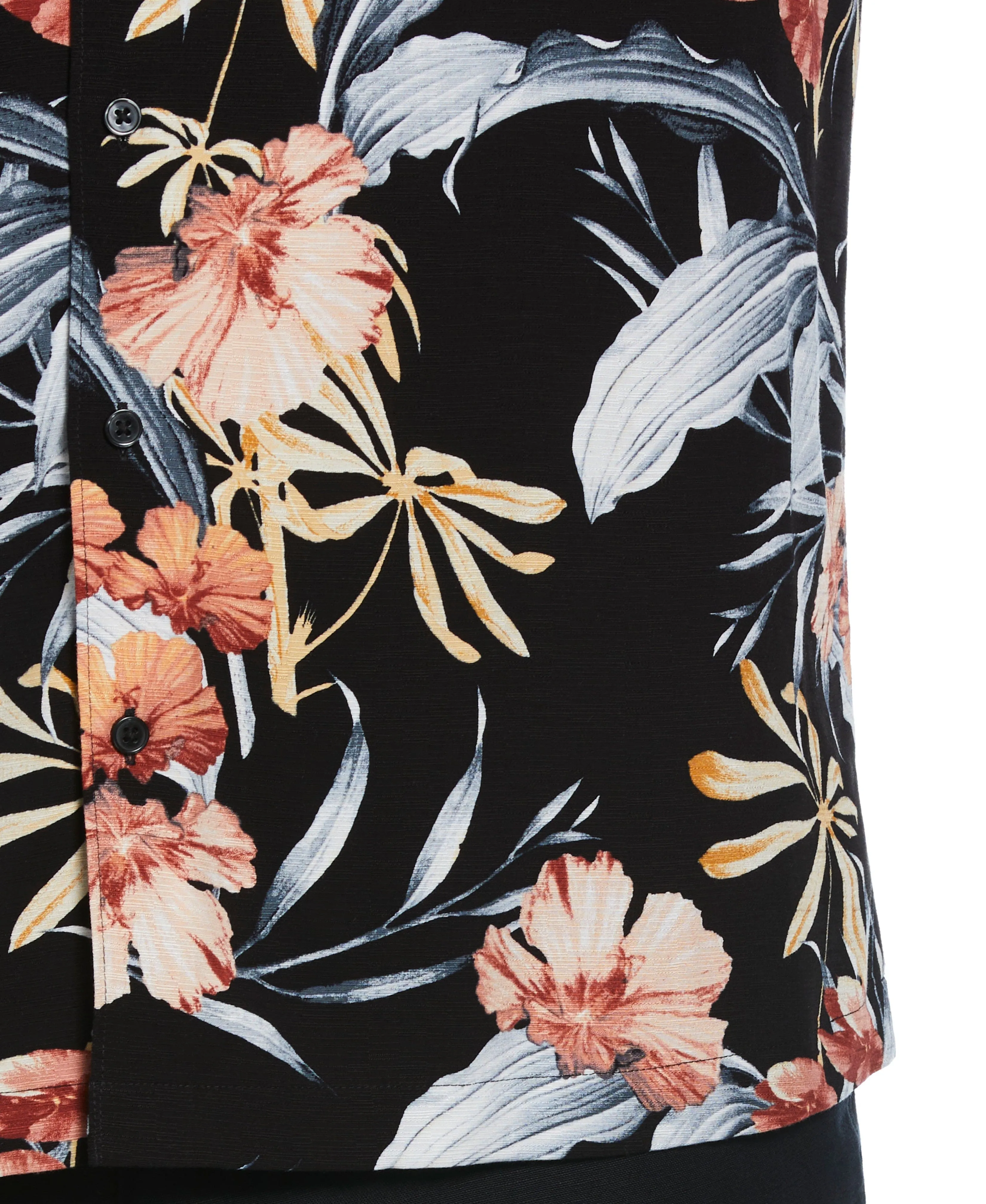 Big & Tall Tropical Floral Print Shirt