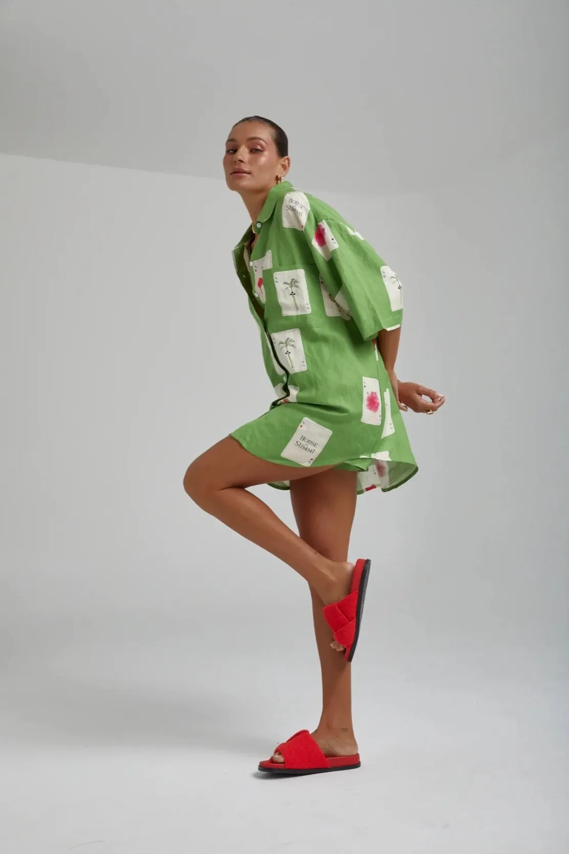Big Shirt House of Summi Tarragon