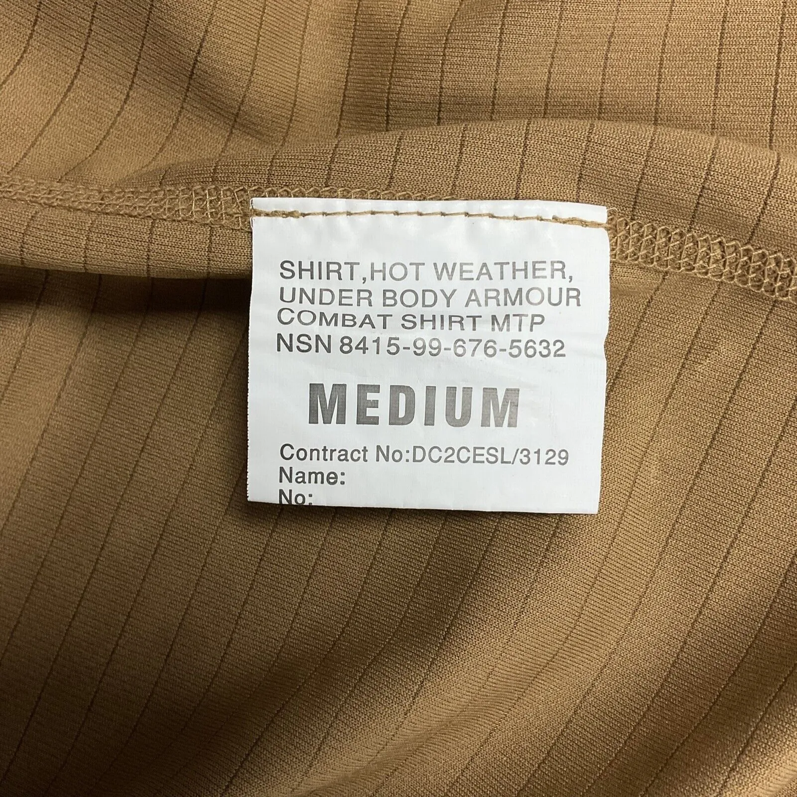British Army MTP UBAC Combat Shirt