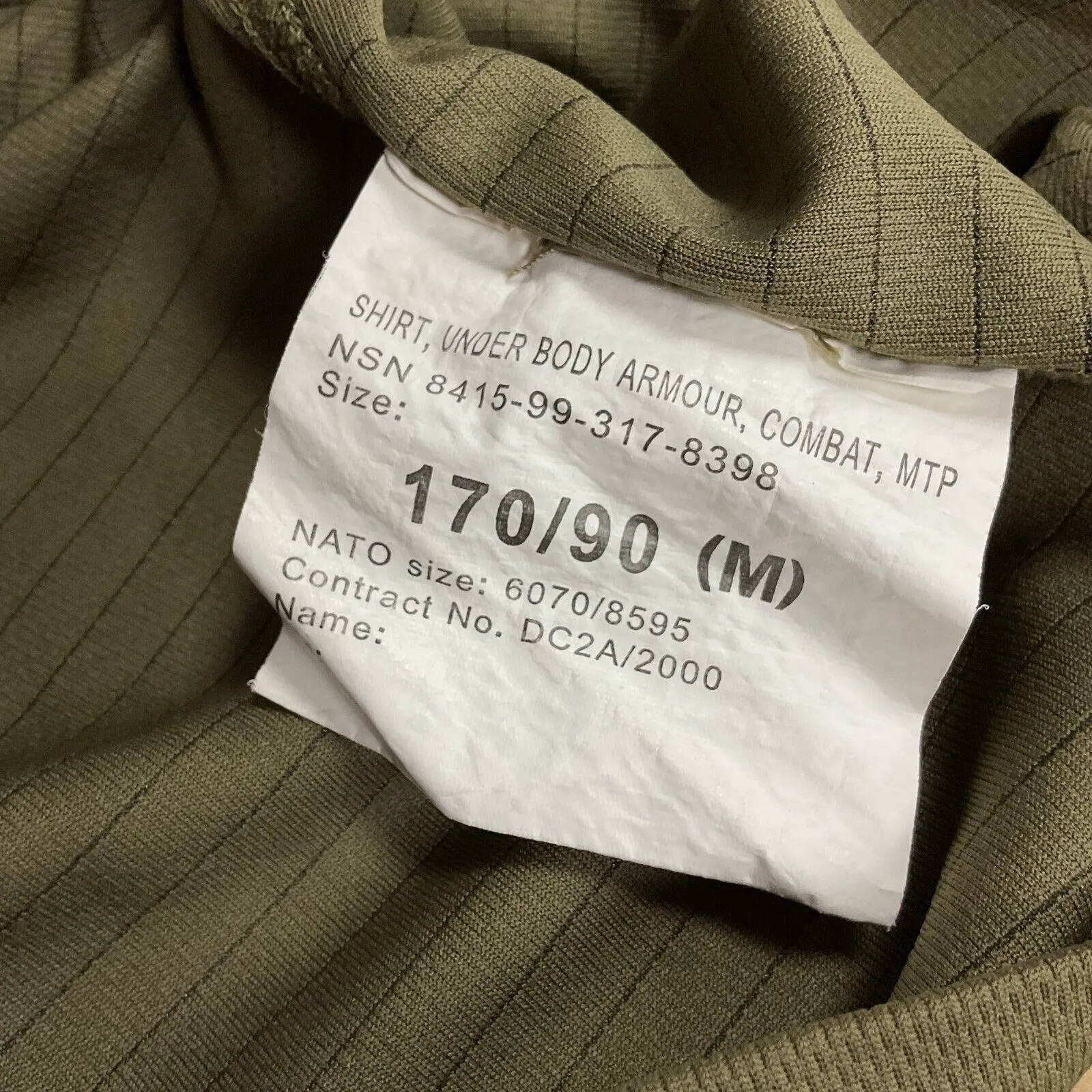 British Army MTP UBAC Combat Shirt