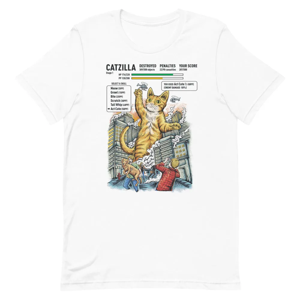 Catzilla Video Game Premium T-Shirt