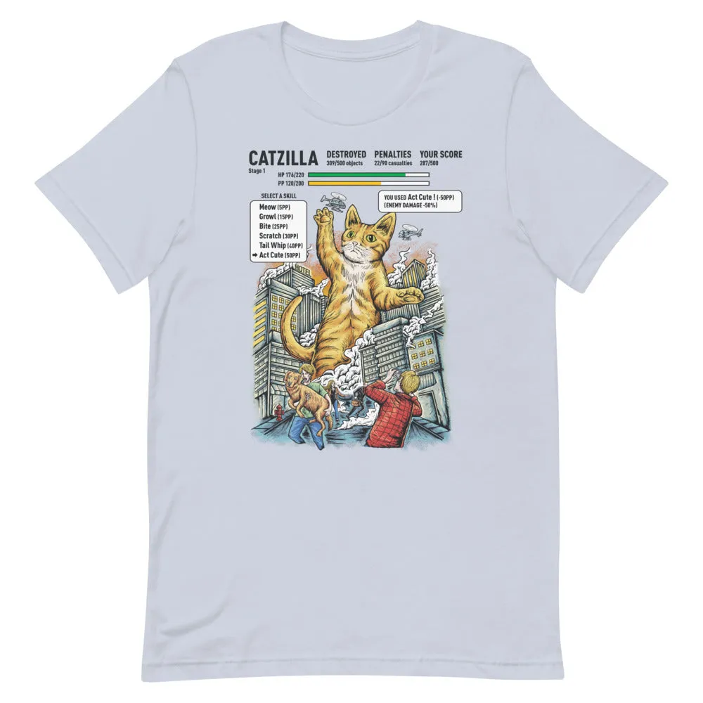 Catzilla Video Game Premium T-Shirt