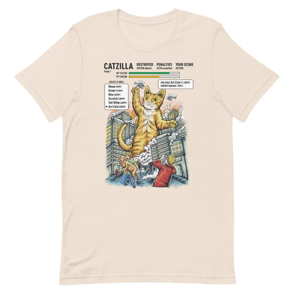 Catzilla Video Game Premium T-Shirt