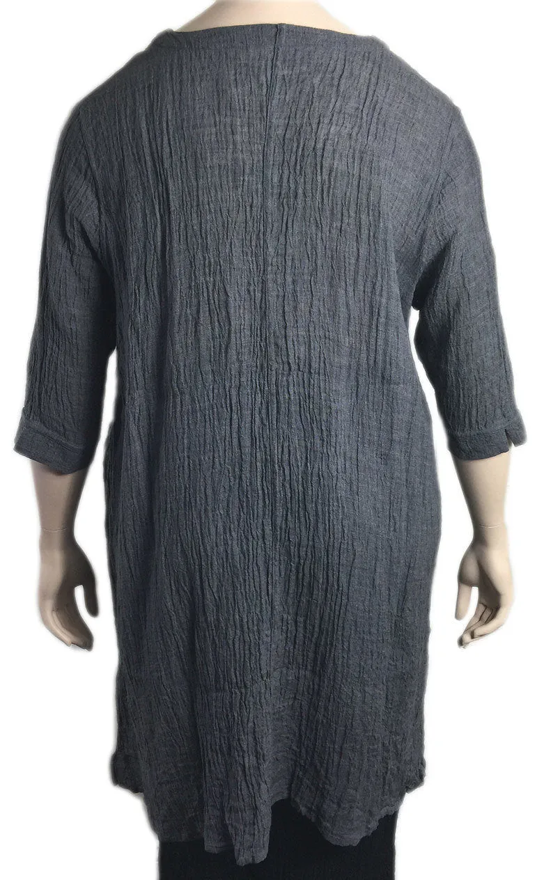 Cheyenne Linen Gauze Shirt Jacket