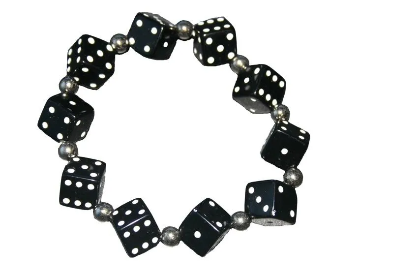 Copy of Thick Dice Bracelet (Various Colours)