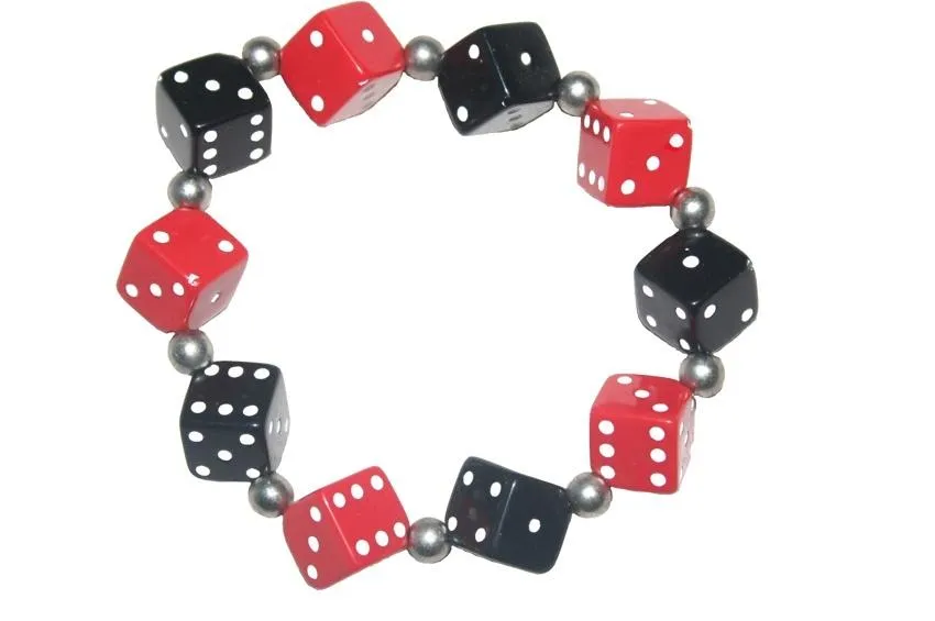 Copy of Thick Dice Bracelet (Various Colours)