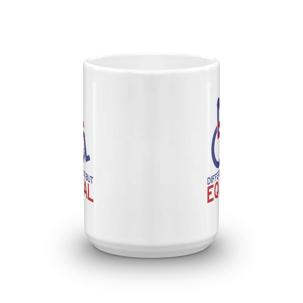 Different but Equal (Disability Equality Logo) Mug