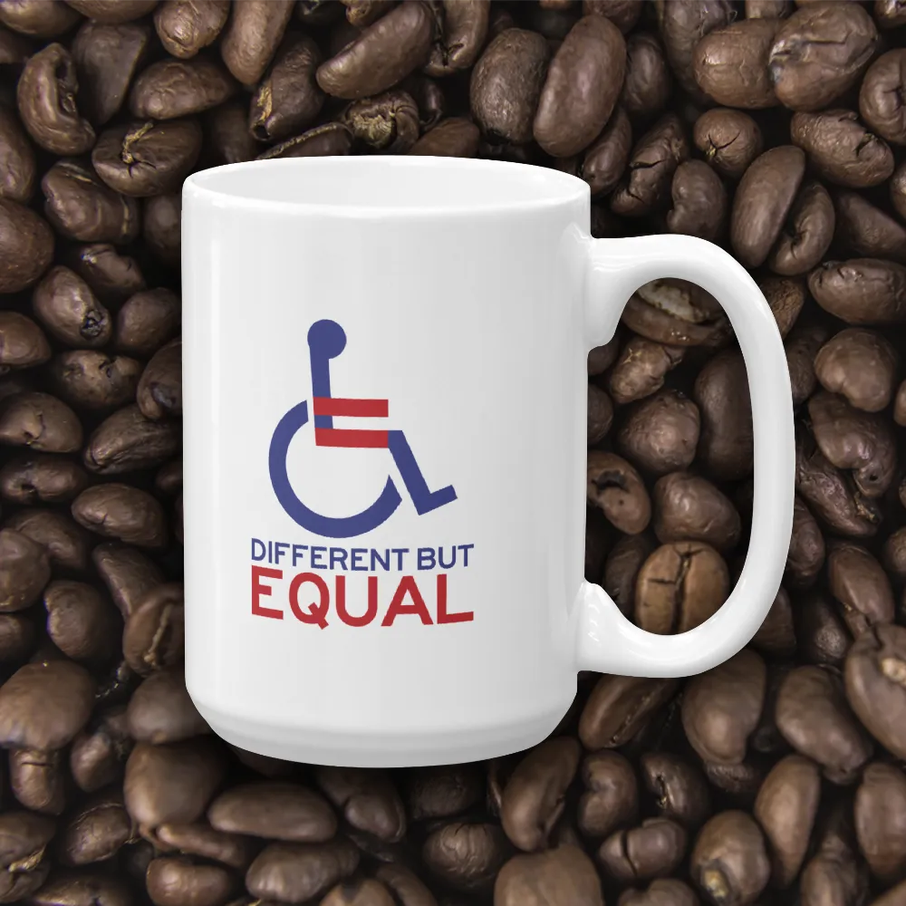 Different but Equal (Disability Equality Logo) Mug