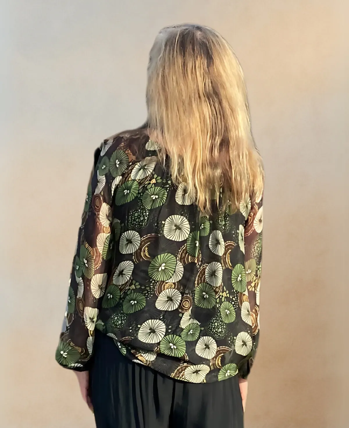 Fern Silk Top