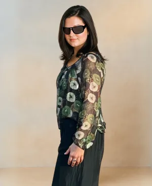 Fern Silk Top