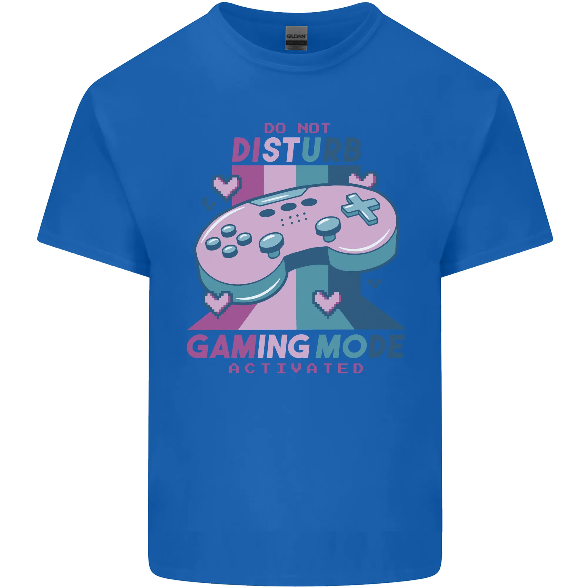 Gaming Mode Activated Video Games Gamer Mens Light Cotton T-Shirt