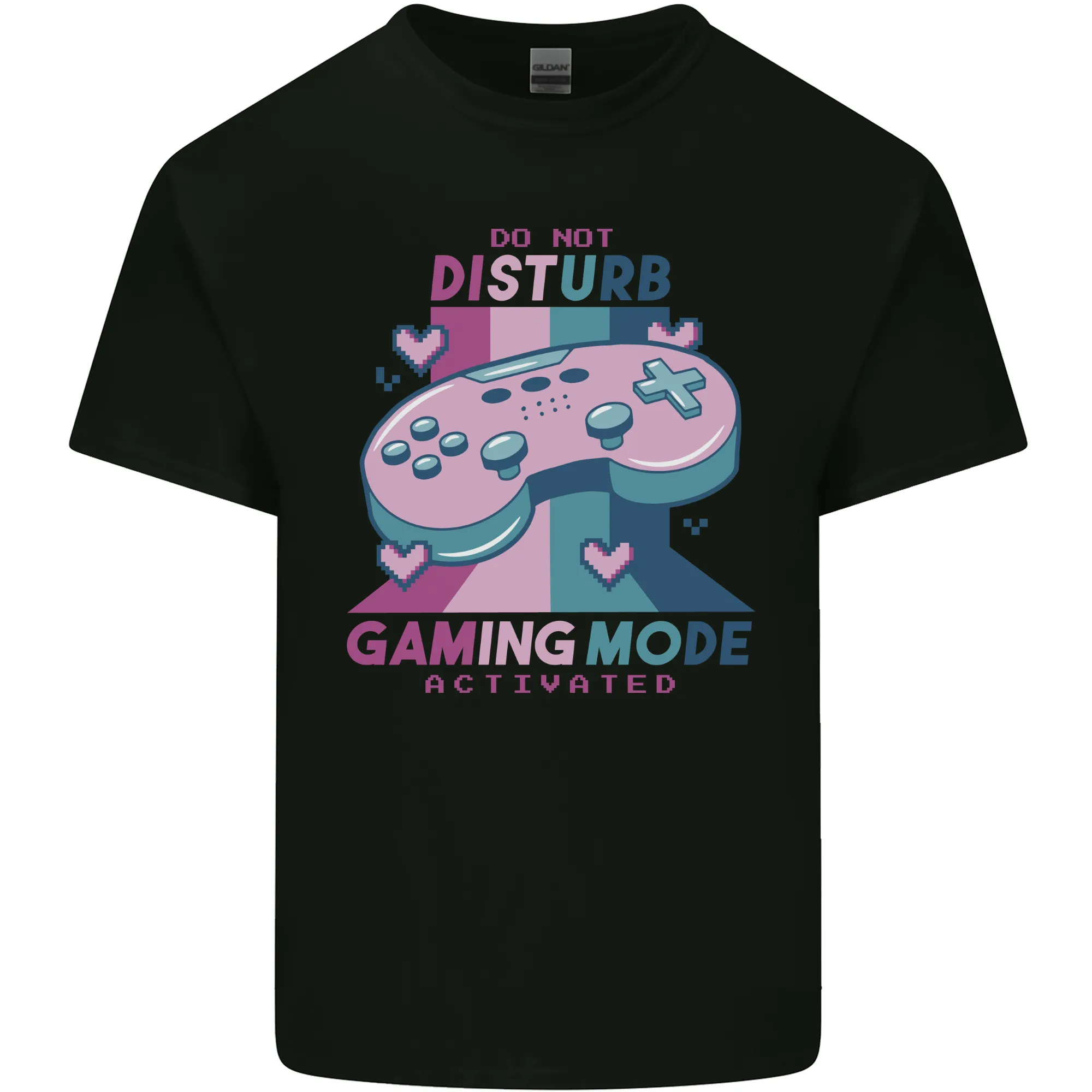 Gaming Mode Activated Video Games Gamer Mens Light Cotton T-Shirt