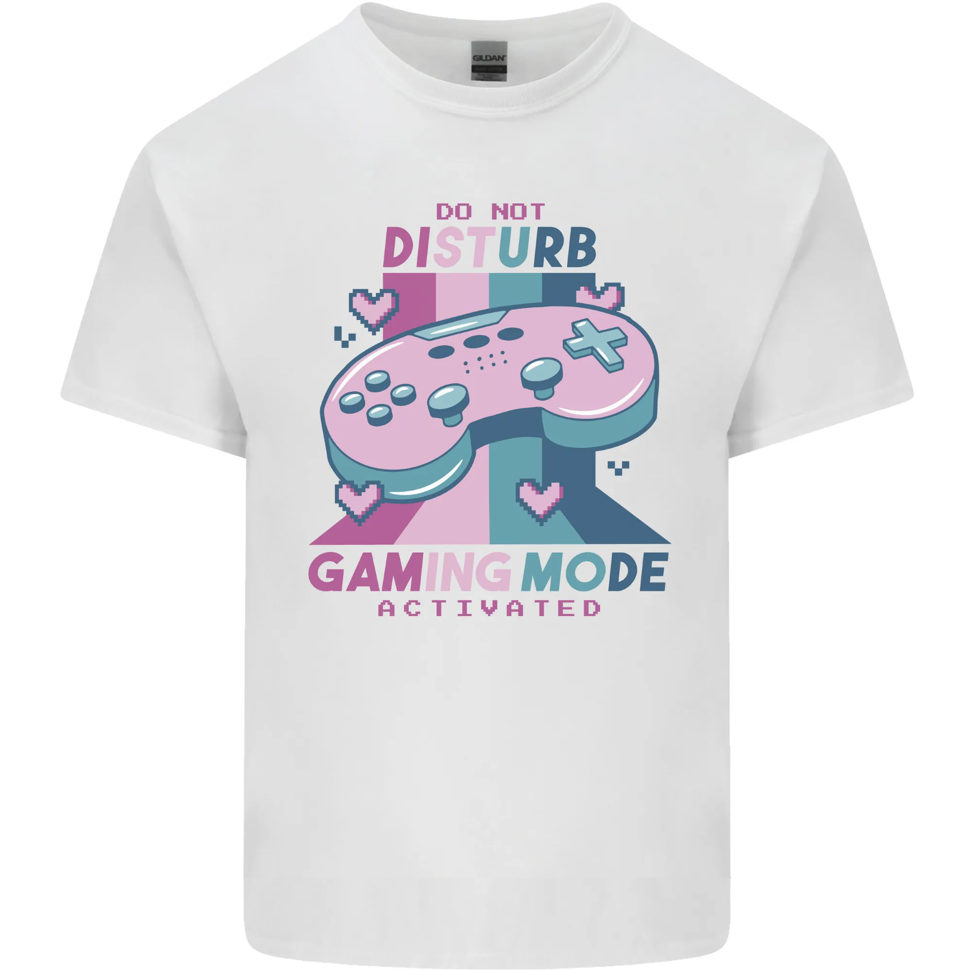 Gaming Mode Activated Video Games Gamer Mens Light Cotton T-Shirt