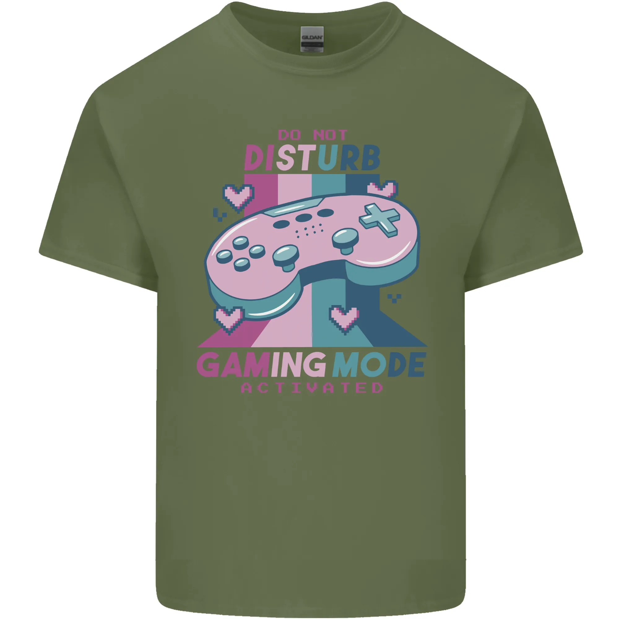 Gaming Mode Activated Video Games Gamer Mens Light Cotton T-Shirt