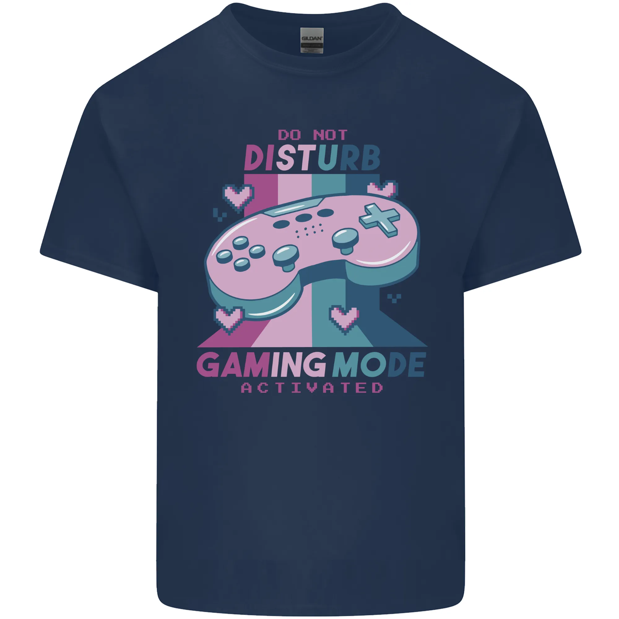 Gaming Mode Activated Video Games Gamer Mens Light Cotton T-Shirt