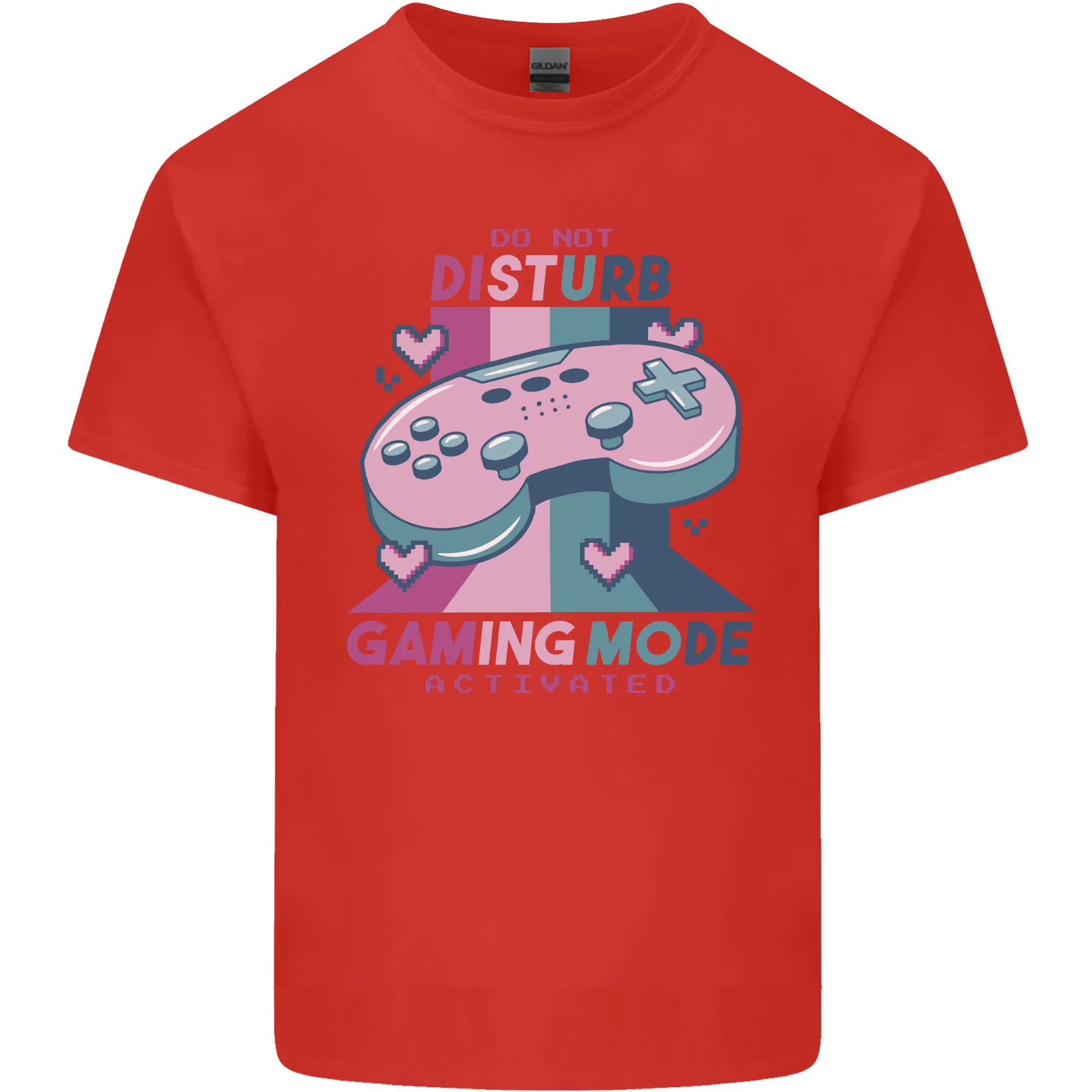 Gaming Mode Activated Video Games Gamer Mens Light Cotton T-Shirt